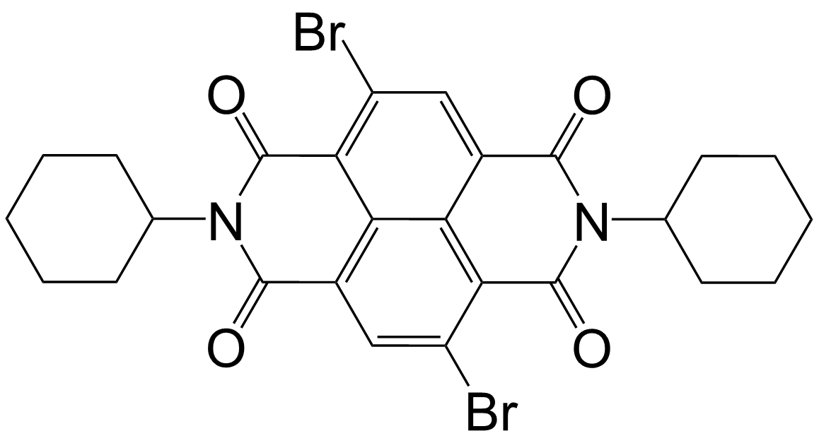 Benzo[lmn][3,8]phenanthroline-1,3,6,8(2H,7H)-tetrone, 4,9-dibromo-2,7-dicyclohexyl-/1193777-99-9